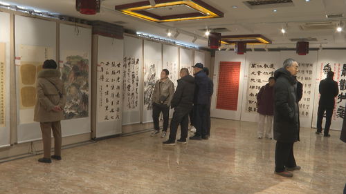 翰墨丹心连侨心 同心共筑中国梦 侨界书画艺术展暨影视美术道具交流活动在景泰县飞天美术馆成功举办